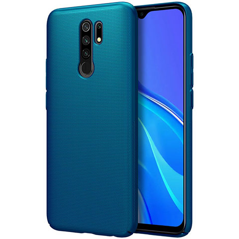 Custodia Plastica Rigida Cover Opaca M01 per Xiaomi Redmi 9 Prime India Blu