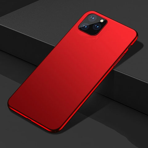 Custodia Plastica Rigida Cover Opaca M02 per Apple iPhone 11 Pro Max Rosso