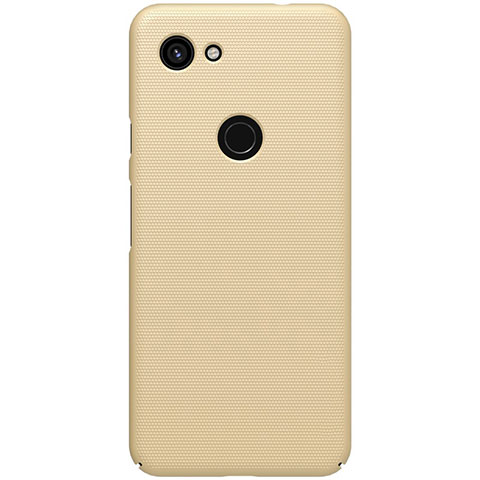 Custodia Plastica Rigida Cover Opaca M02 per Google Pixel 3a Oro