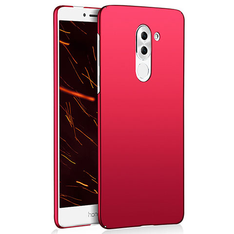 Custodia Plastica Rigida Cover Opaca M02 per Huawei GR5 (2017) Rosso