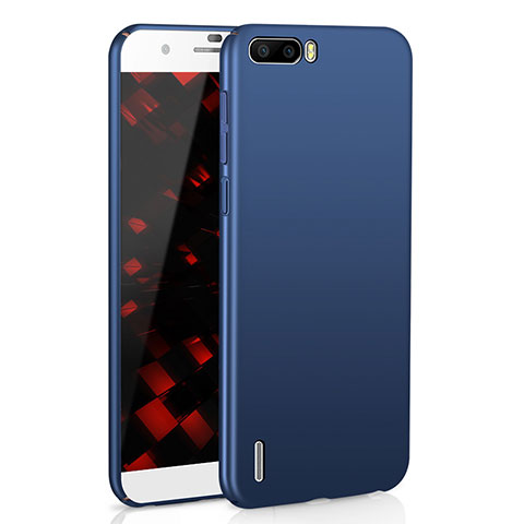 Custodia Plastica Rigida Cover Opaca M02 per Huawei Honor 6 Plus Blu