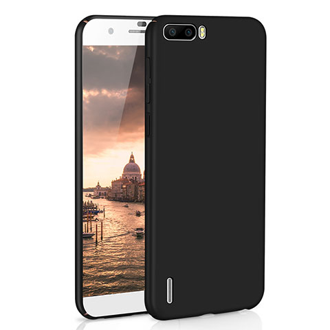 Custodia Plastica Rigida Cover Opaca M02 per Huawei Honor 6 Plus Nero