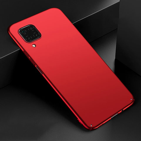 Custodia Plastica Rigida Cover Opaca M02 per Huawei Nova 7i Rosso