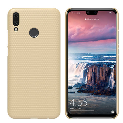 Custodia Plastica Rigida Cover Opaca M02 per Huawei Y9 (2019) Oro