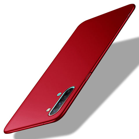 Custodia Plastica Rigida Cover Opaca M02 per Oppo F15 Rosso