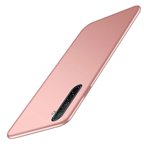 Custodia Plastica Rigida Cover Opaca M02 per Oppo K5 Oro Rosa