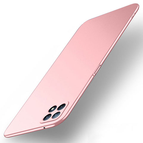 Custodia Plastica Rigida Cover Opaca M02 per Oppo Reno4 SE 5G Oro Rosa