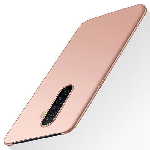 Custodia Plastica Rigida Cover Opaca M02 per Realme X2 Pro Oro Rosa