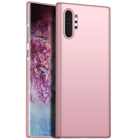 Custodia Plastica Rigida Cover Opaca M02 per Samsung Galaxy Note 10 Plus Oro Rosa