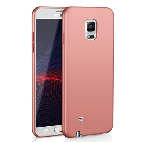 Custodia Plastica Rigida Cover Opaca M02 per Samsung Galaxy Note 4 Duos N9100 Dual SIM Oro Rosa