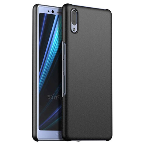 Custodia Plastica Rigida Cover Opaca M02 per Sony Xperia L3 Nero