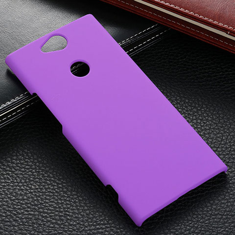 Custodia Plastica Rigida Cover Opaca M02 per Sony Xperia XA2 Viola