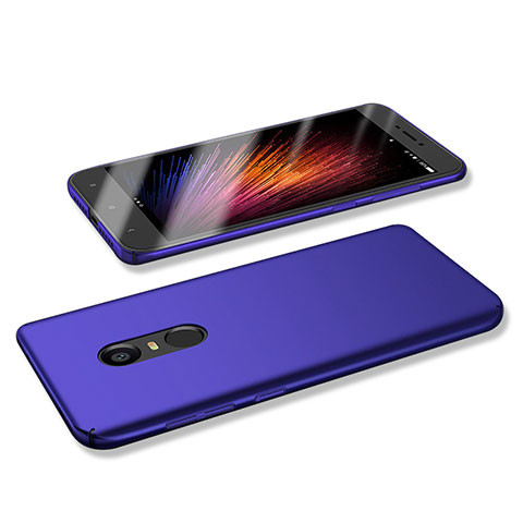 Custodia Plastica Rigida Cover Opaca M02 per Xiaomi Redmi Note 4 Standard Edition Blu