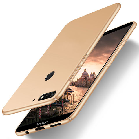 Custodia Plastica Rigida Cover Opaca M03 per Huawei Enjoy 8 Oro