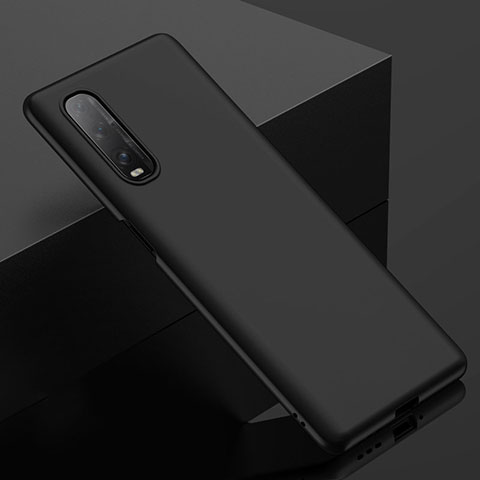 Custodia Plastica Rigida Cover Opaca M03 per Oppo Find X2 Nero