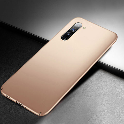 Custodia Plastica Rigida Cover Opaca M03 per Oppo K7 5G Oro