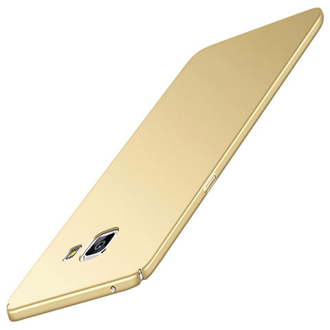 Custodia Plastica Rigida Cover Opaca M05 per Samsung Galaxy A9 Pro (2016) SM-A9100 Oro