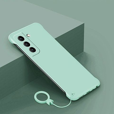 Custodia Plastica Rigida Cover Opaca M05 per Samsung Galaxy S21 Plus 5G Verde Pastello