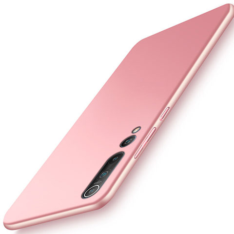 Custodia Plastica Rigida Cover Opaca M05 per Xiaomi Mi 10 Oro Rosa