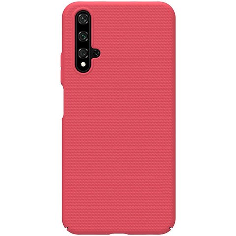 Custodia Plastica Rigida Cover Opaca P01 per Huawei Honor 20 Rosso