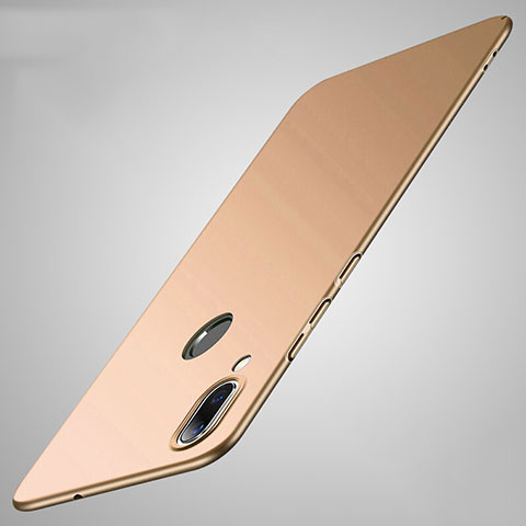 Custodia Plastica Rigida Cover Opaca P01 per Huawei Honor 8X Oro