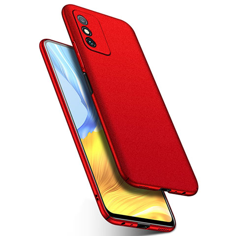 Custodia Plastica Rigida Cover Opaca P01 per Huawei Honor X10 Max 5G Rosso