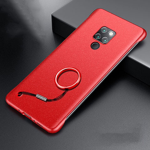 Custodia Plastica Rigida Cover Opaca P01 per Huawei Mate 20 X 5G Rosso