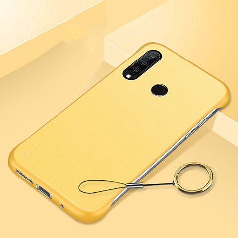 Custodia Plastica Rigida Cover Opaca P01 per Huawei Nova 4e Giallo