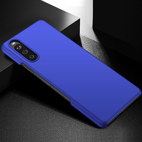 Custodia Plastica Rigida Cover Opaca P01 per Sony Xperia 10 V Blu