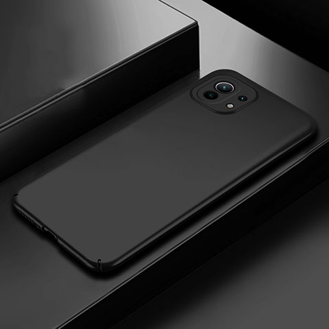 Custodia Plastica Rigida Cover Opaca P01 per Xiaomi Mi 11 Lite 4G Nero