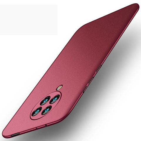 Custodia Plastica Rigida Cover Opaca P01 per Xiaomi Poco F2 Pro Rosso