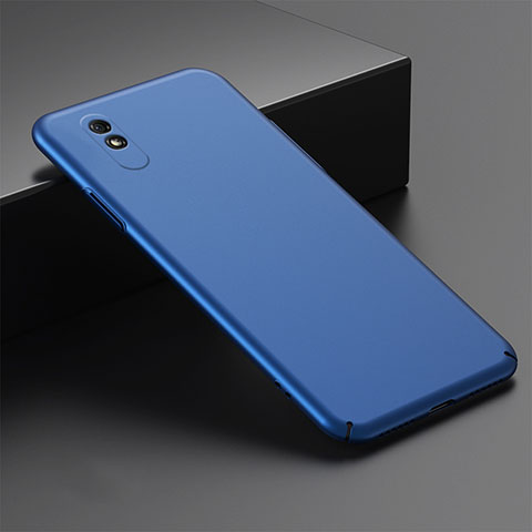 Custodia Plastica Rigida Cover Opaca P01 per Xiaomi Redmi 9A Blu