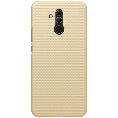 Custodia Plastica Rigida Cover Opaca P02 per Huawei Mate 20 Lite Oro