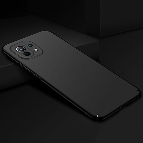 Custodia Plastica Rigida Cover Opaca P02 per Xiaomi Mi 11 5G Nero