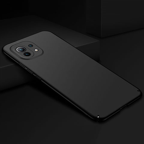 Custodia Plastica Rigida Cover Opaca P02 per Xiaomi Mi 11 Lite 4G Nero