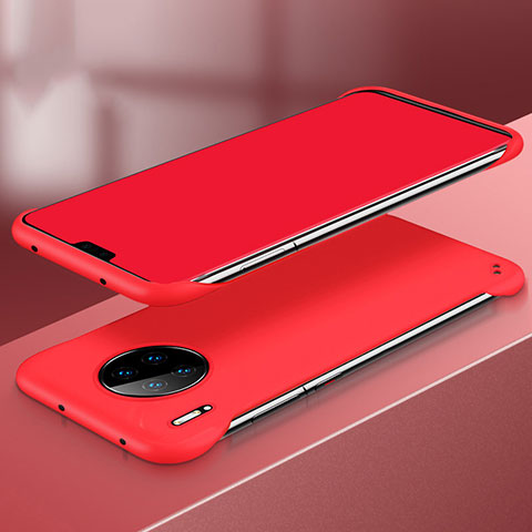 Custodia Plastica Rigida Cover Opaca P03 per Huawei Mate 30 5G Rosso