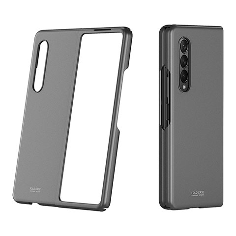 Custodia Plastica Rigida Cover Opaca P03 per Samsung Galaxy Z Fold4 5G Grigio