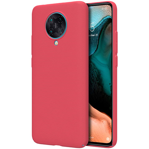 Custodia Plastica Rigida Cover Opaca P03 per Xiaomi Poco F2 Pro Rosso