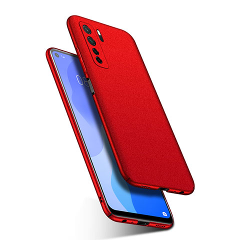 Custodia Plastica Rigida Cover Opaca P04 per Huawei Nova 7 SE 5G Rosso