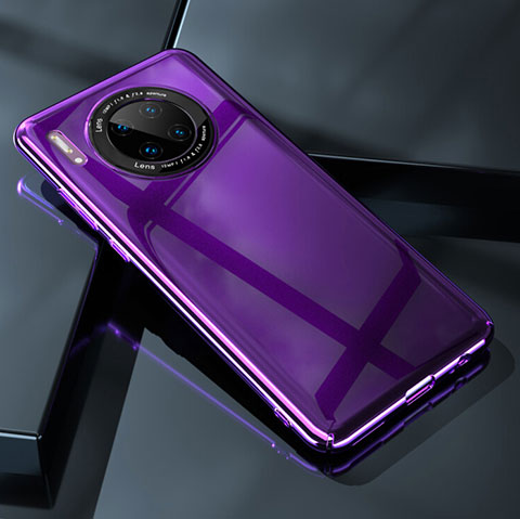 Custodia Plastica Rigida Cover Opaca P05 per Huawei Mate 30E Pro 5G Viola