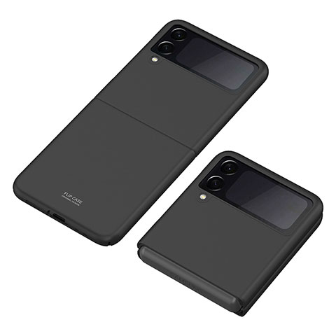 Custodia Plastica Rigida Cover Opaca P06 per Samsung Galaxy Z Flip3 5G Nero