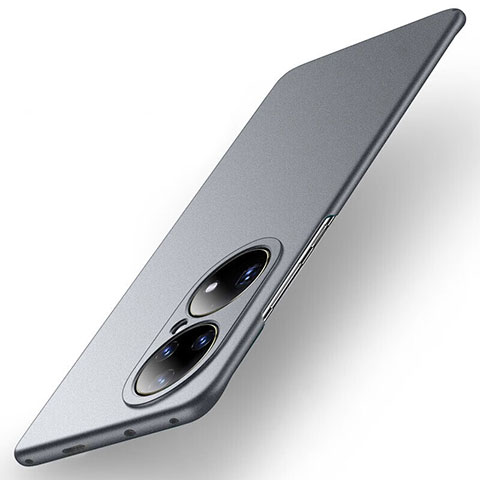 Custodia Plastica Rigida Cover Opaca per Huawei P50 Pro Grigio