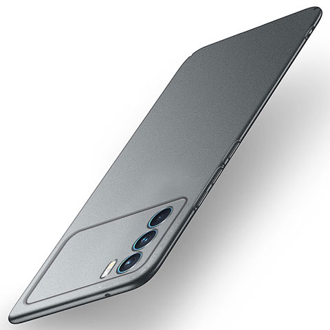 Custodia Plastica Rigida Cover Opaca per Oppo K9 Pro 5G Grigio