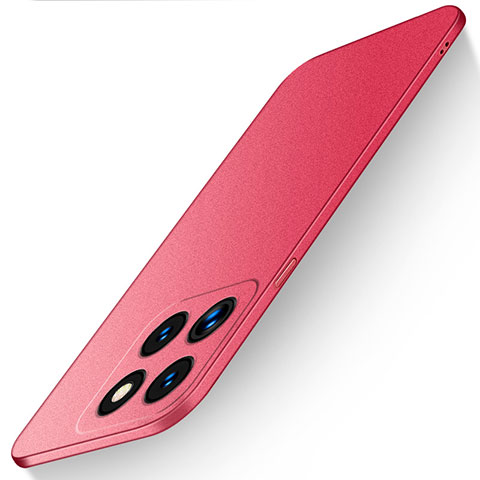 Custodia Plastica Rigida Cover Opaca per Xiaomi Redmi K70E 5G Rosso