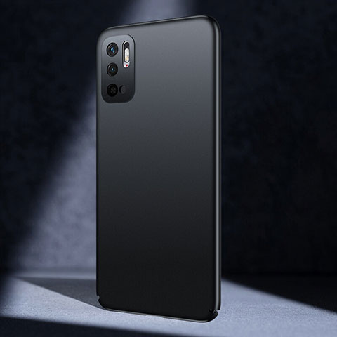 Custodia Plastica Rigida Cover Opaca per Xiaomi Redmi Note 10T 5G Nero