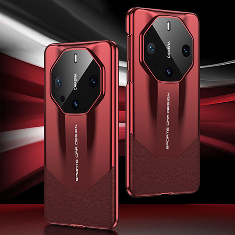 Custodia Plastica Rigida Cover Opaca QK1 per Huawei Mate 60 RS Ultimate Rosso