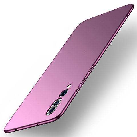 Custodia Plastica Rigida Cover Opaca R01 per Huawei P20 Pro Viola