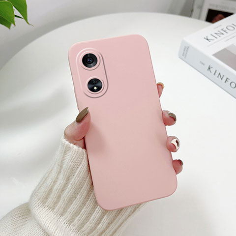 Custodia Plastica Rigida Cover Opaca YK1 per Oppo A1x 5G Rosa