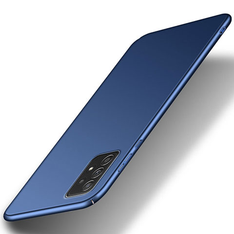 Custodia Plastica Rigida Cover Opaca YK1 per Samsung Galaxy A52 4G Blu