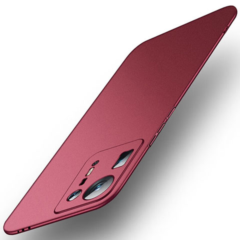 Custodia Plastica Rigida Cover Opaca YK1 per Xiaomi Mi Mix 4 5G Rosso